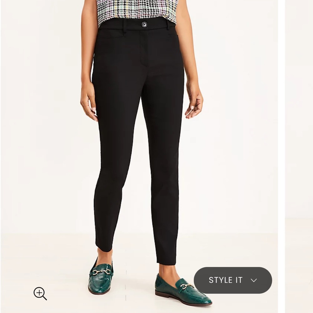 LOFT Sutton Skinny Pant, size 10